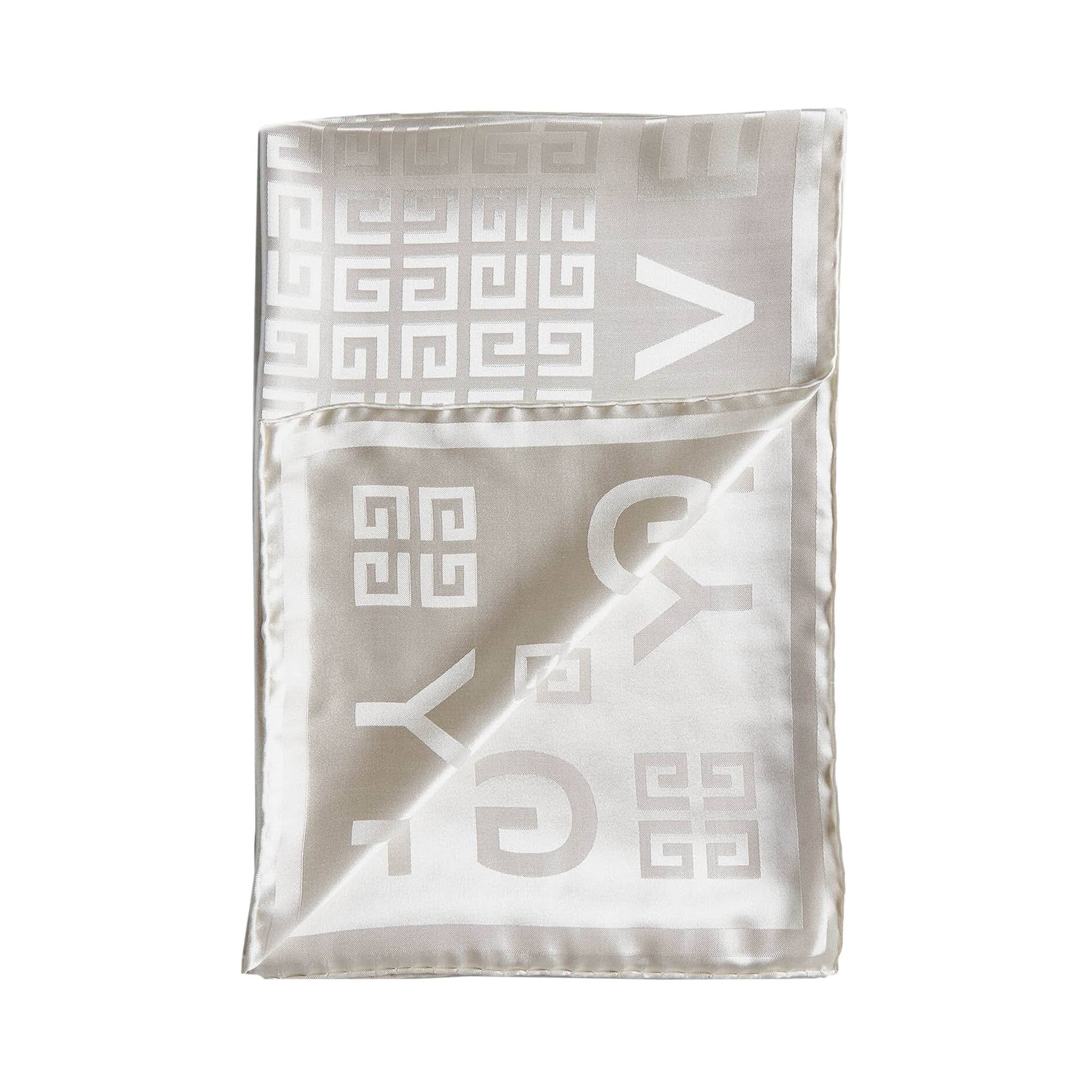 Givenchy 4G Jacquard Scarf 'Ivory' - 2