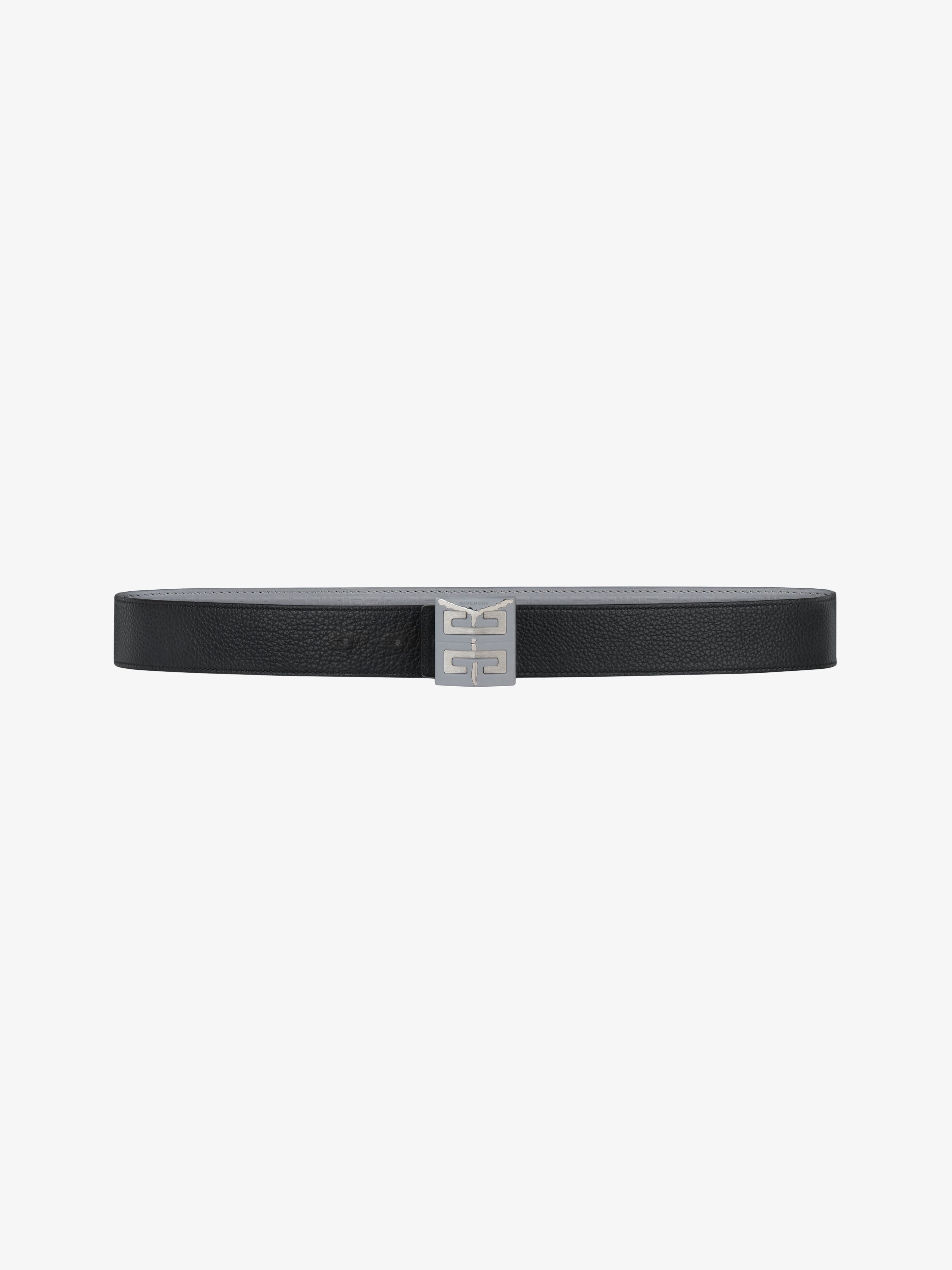 4G REVERSIBLE BELT IN MICRO 4G LEATHER - 1