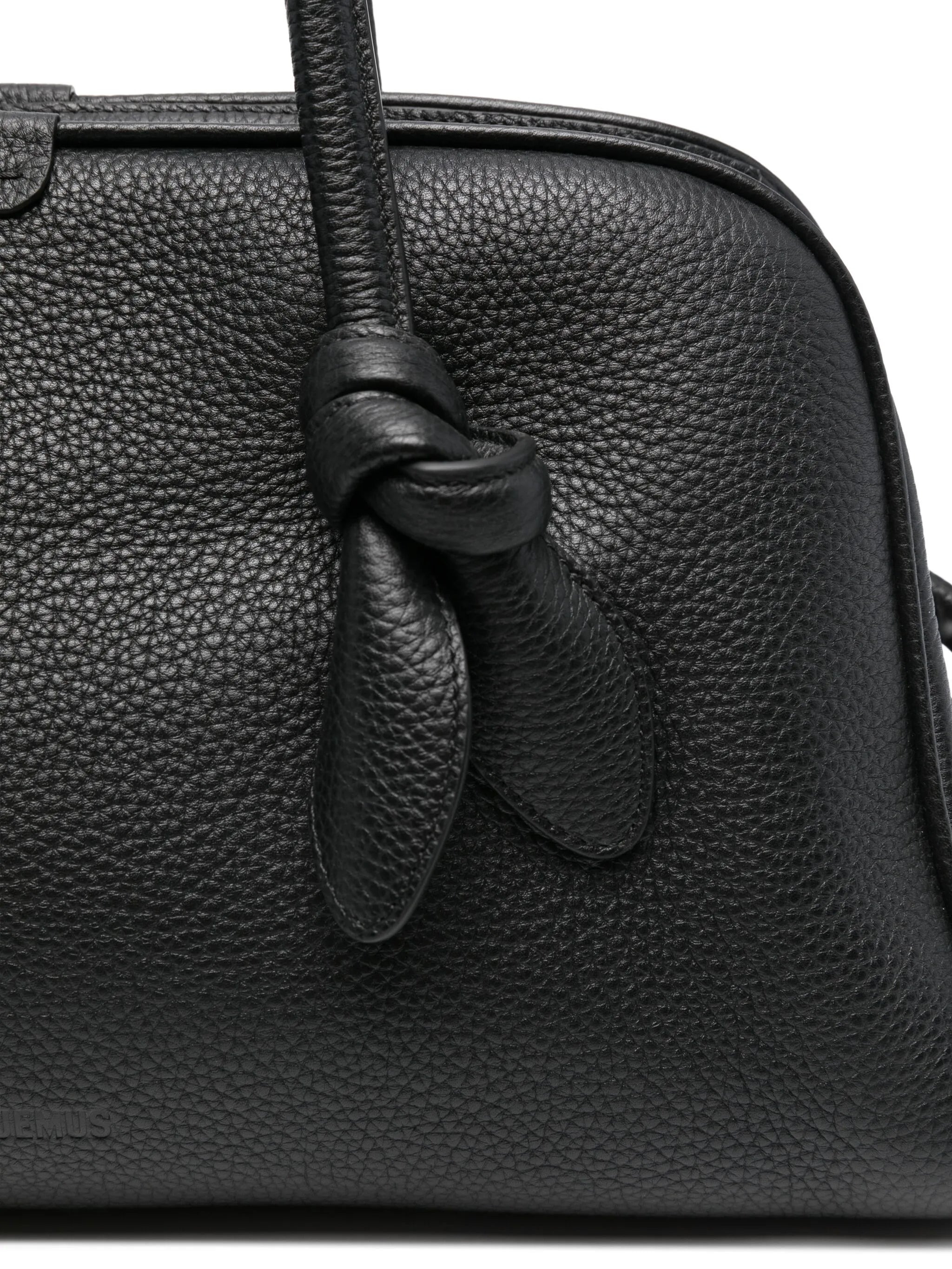 Jacquemus Tourism Leather Tote Bag - 4