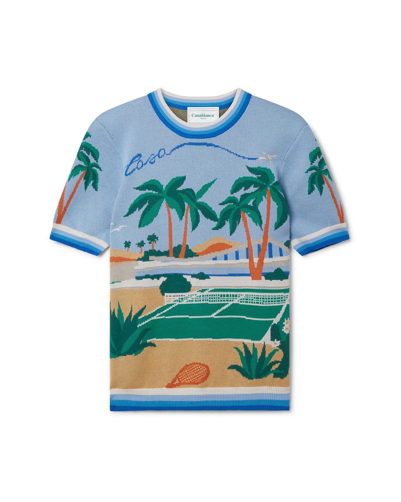 Palm Springs Court Polo Shirt | Casablanca Paris - 1
