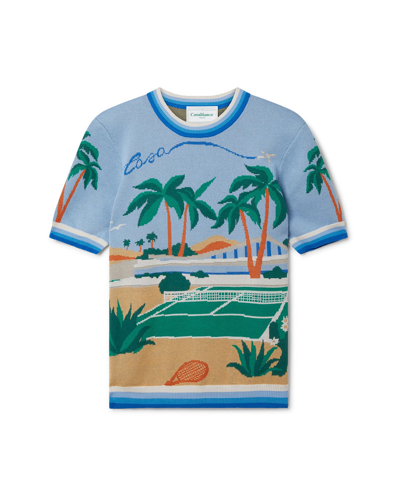 Palm Springs Court Polo Shirt | Casablanca Paris 1