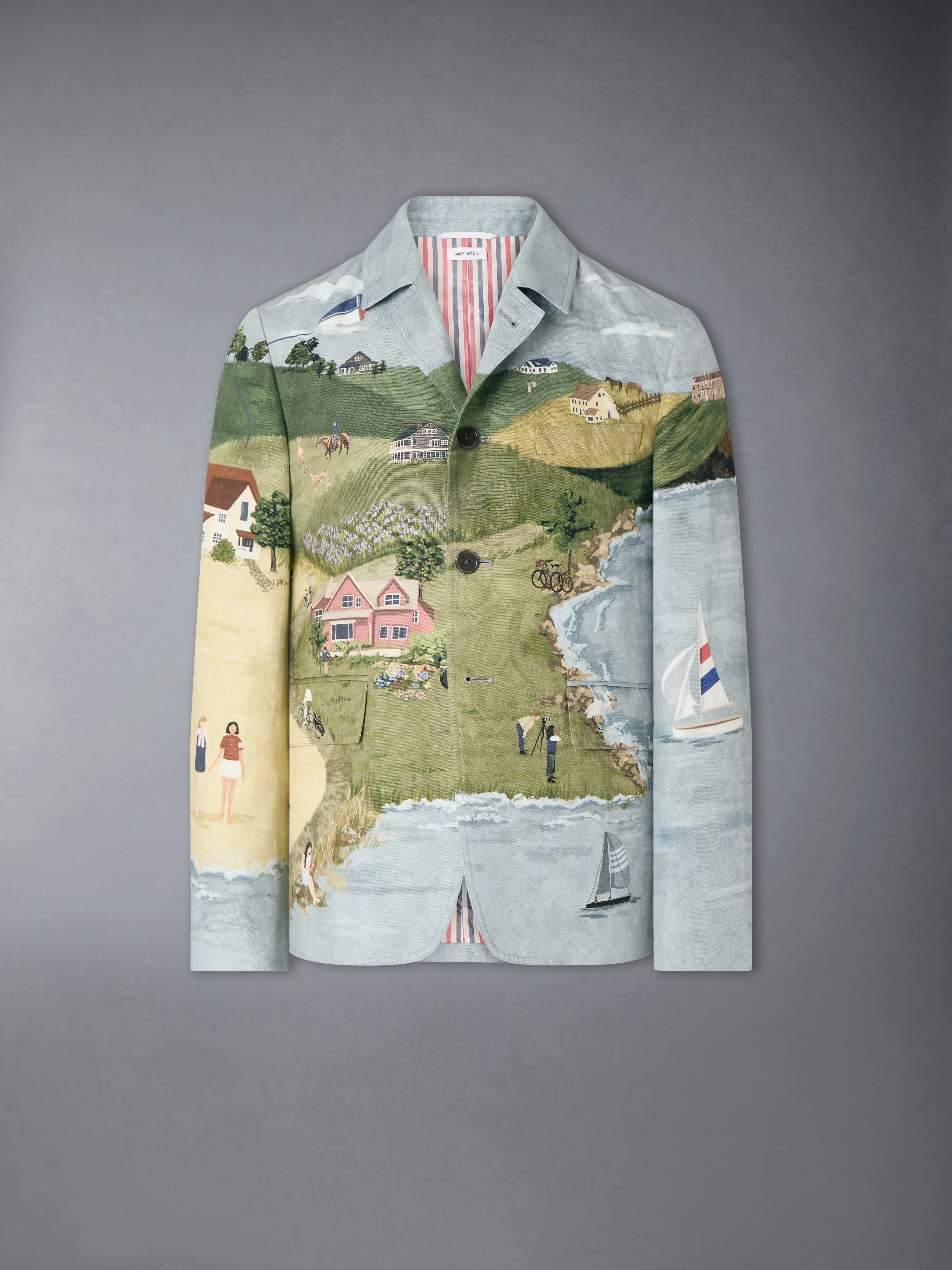 NANTUCKET SCENIC UNCONSTRUCTED SPORTCOAT - 1