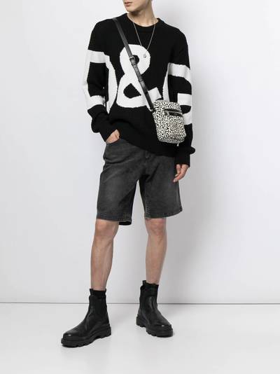 Dolce & Gabbana stonewash knee-length denim shorts outlook