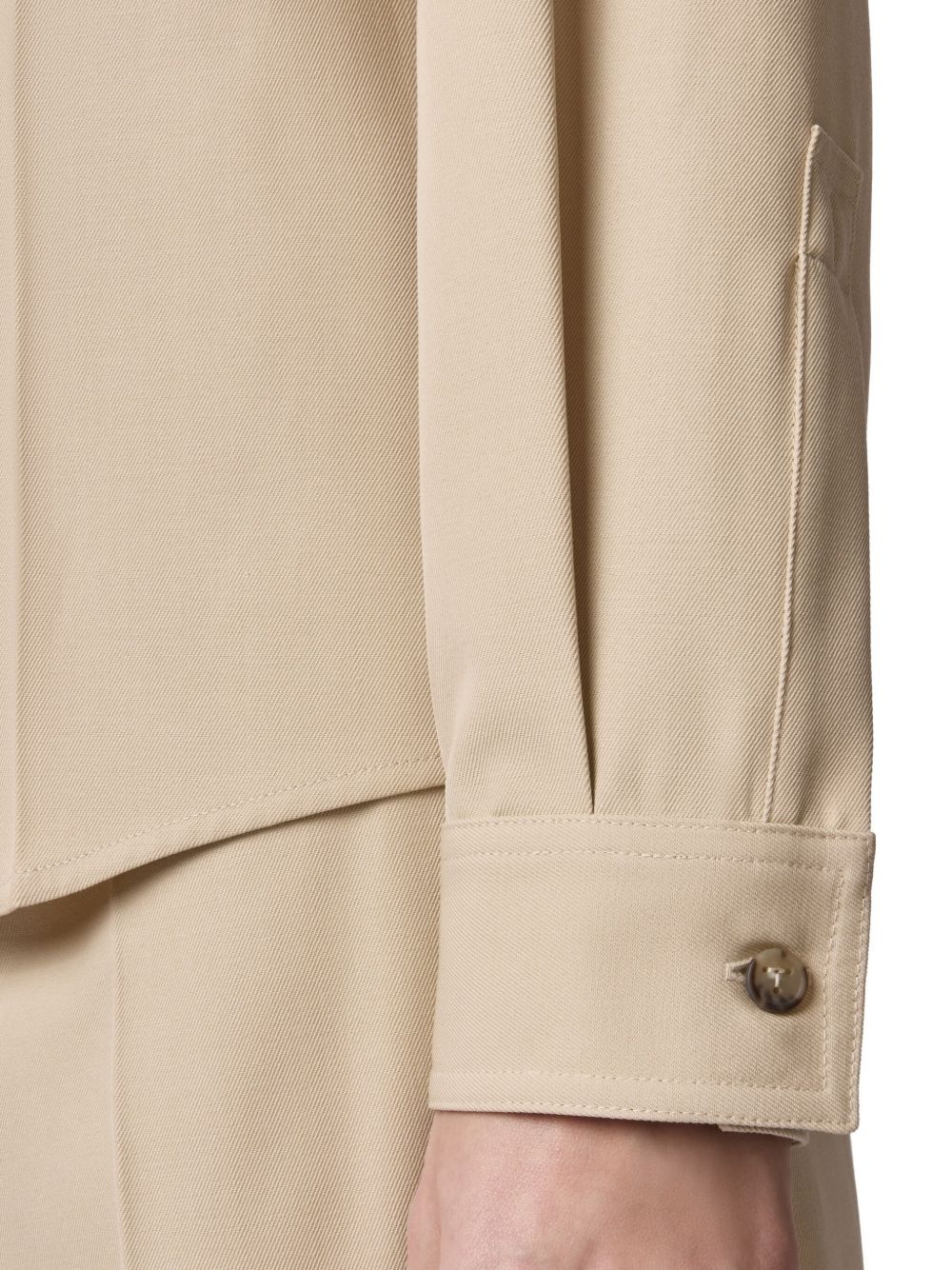 pressed-crease shirt - 6