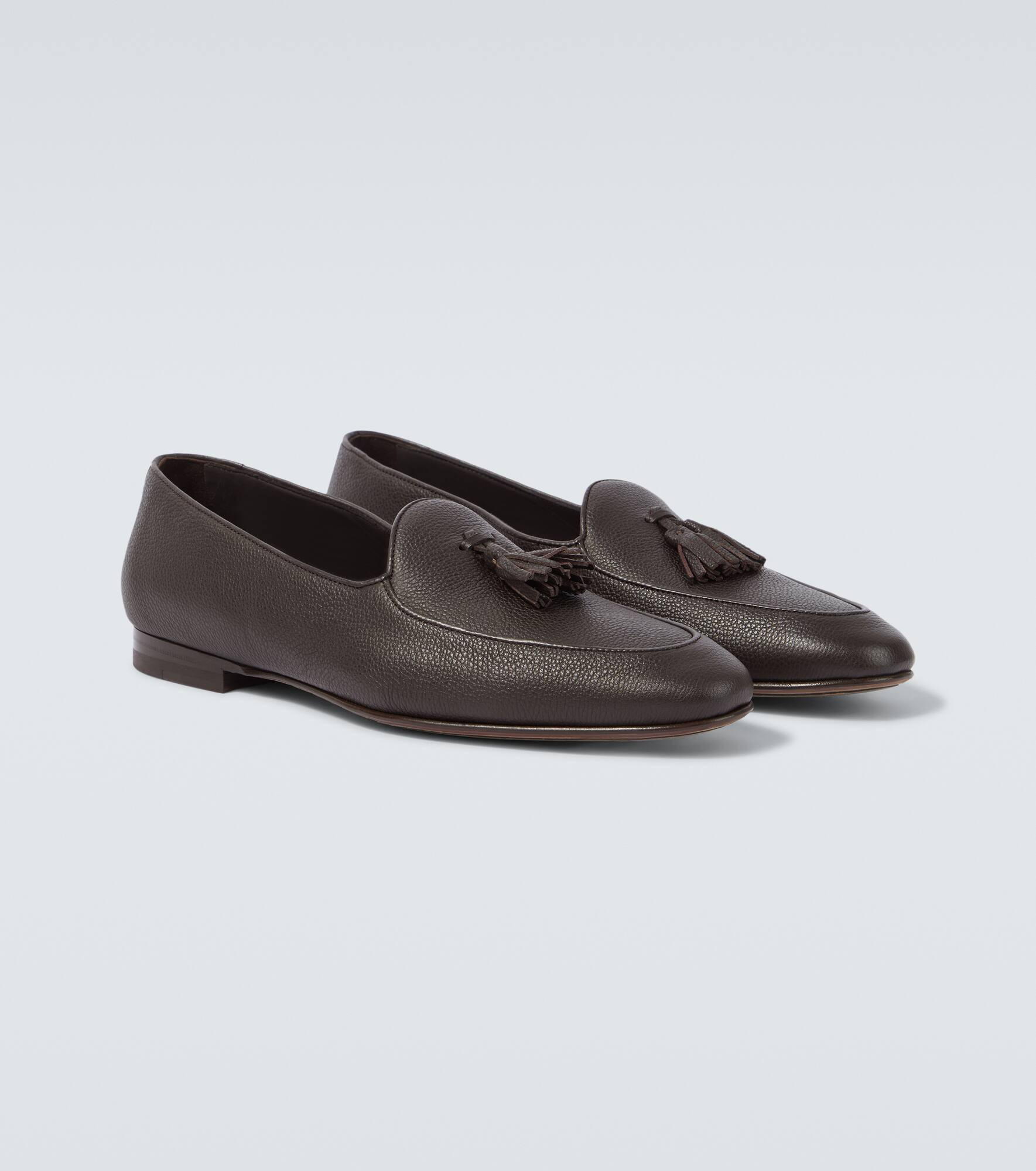 Lennox leather loafers - 5
