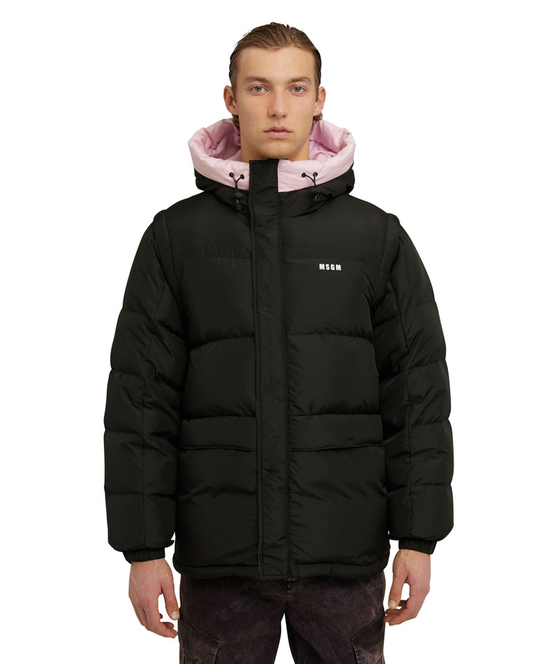 MSGM "Ripstop Nylon" down jacket outlook