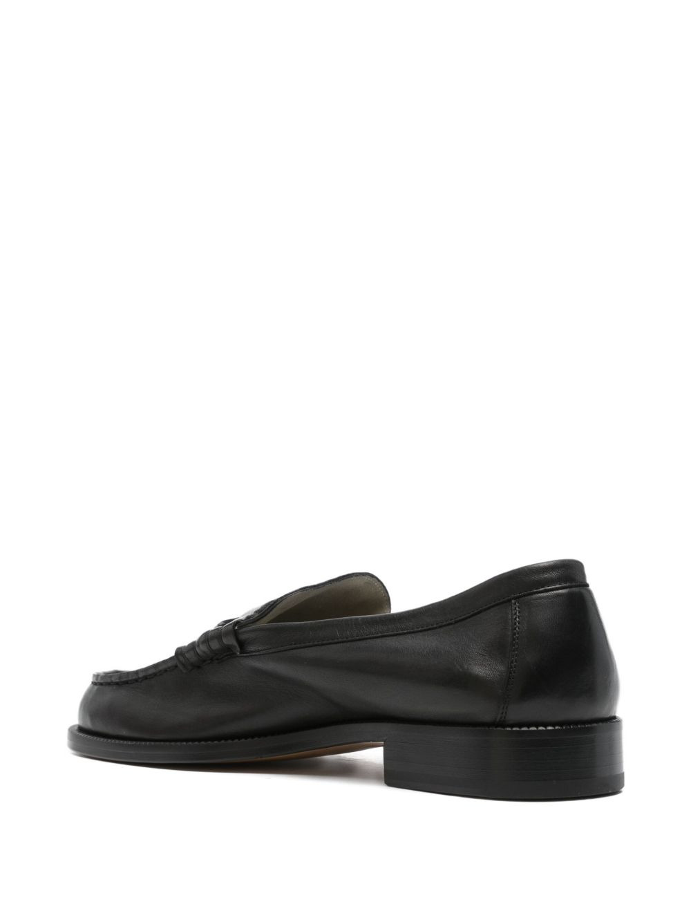 penny leather sneakers - 3