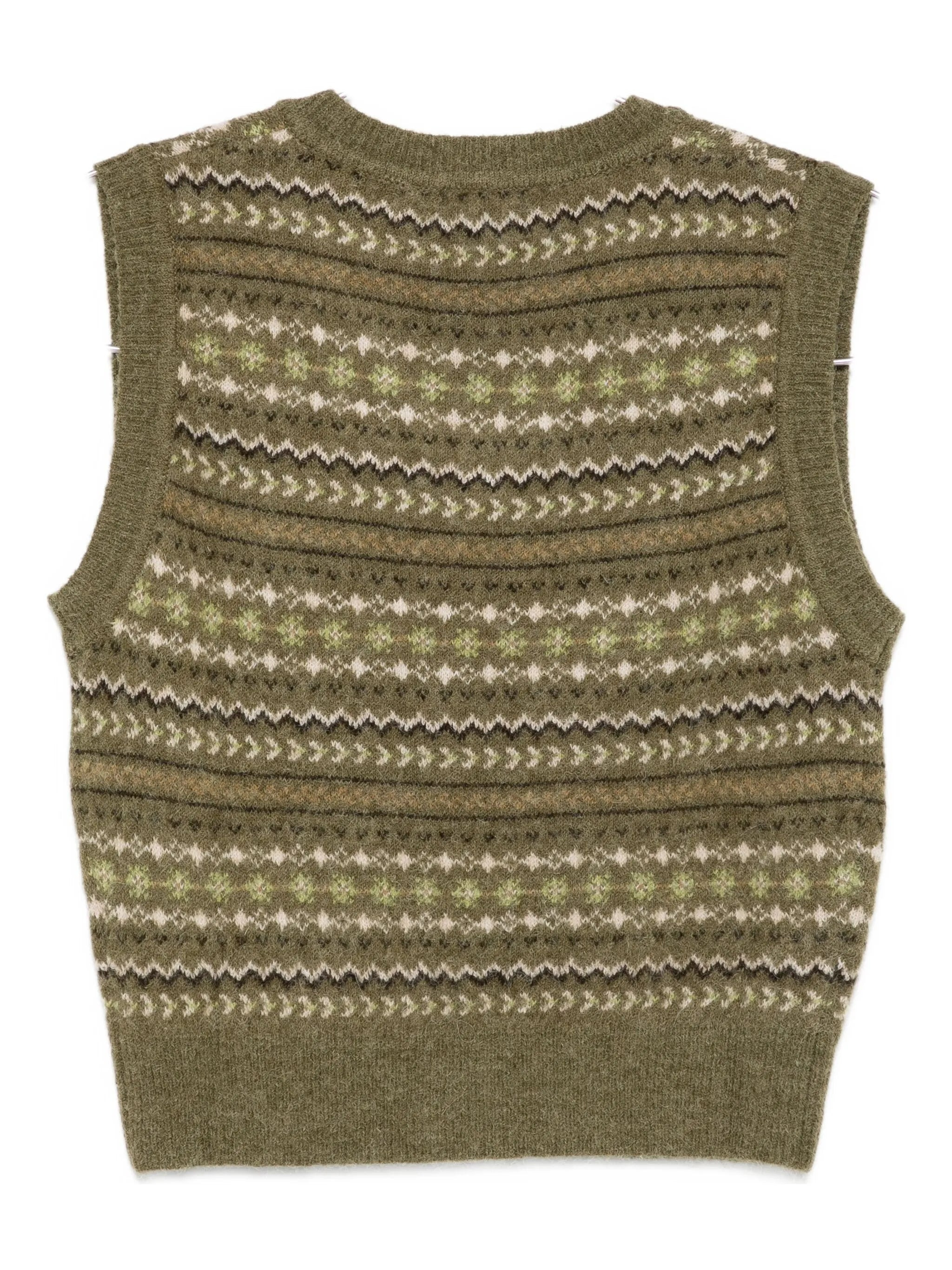 Dunst V-neck Sleeveless Sweater - 2
