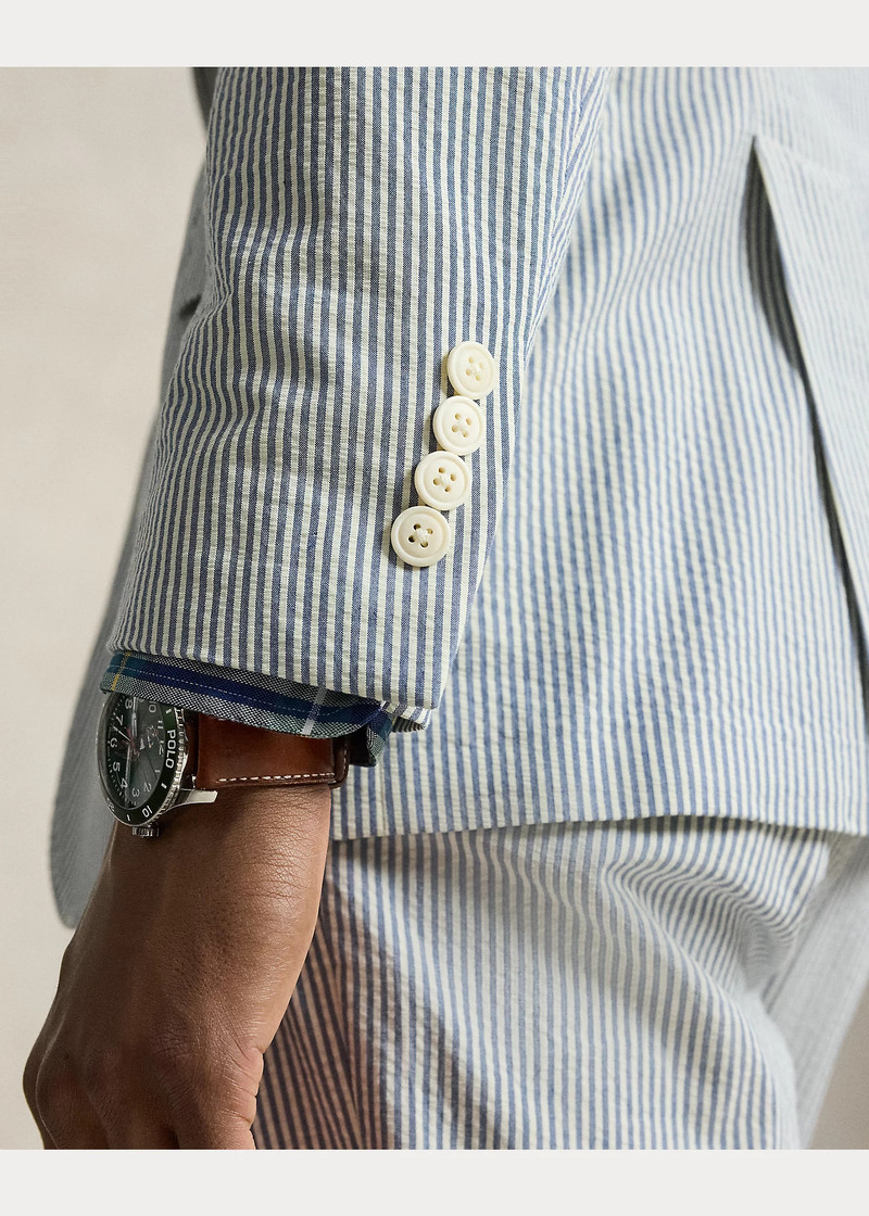 Polo Soft Tailored Fit Seersucker Jacket 6