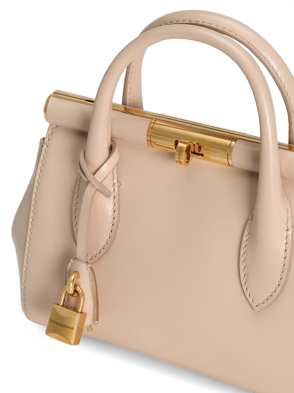 leather tote bag - 6
