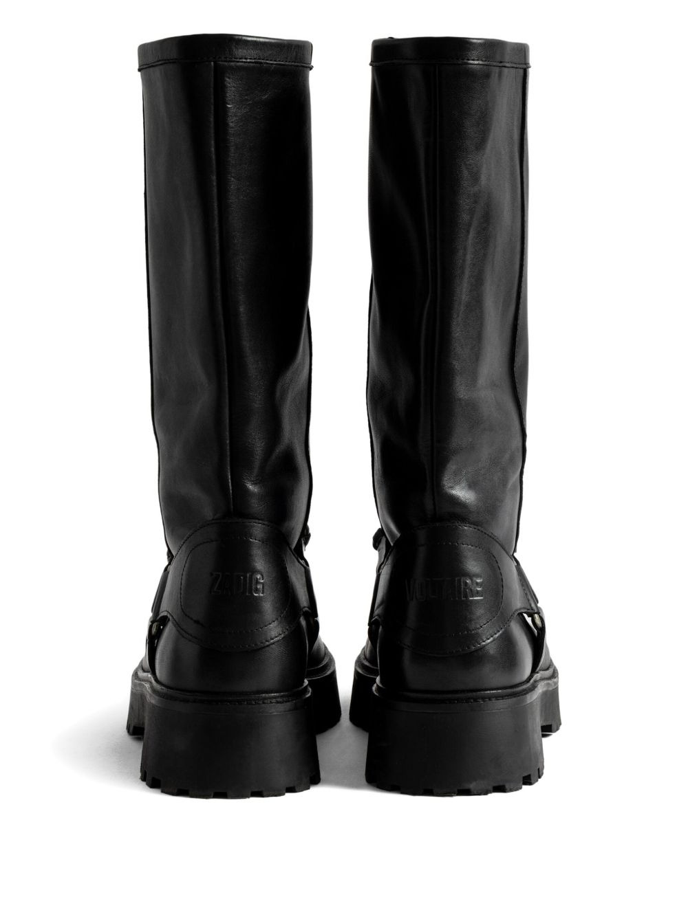 Angie buckle-strap boots - 3