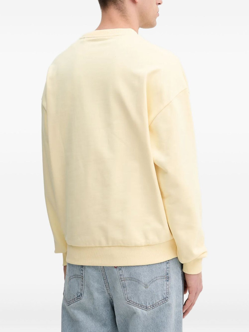 HUGO logo-embellished cotton sweatshirt outlook