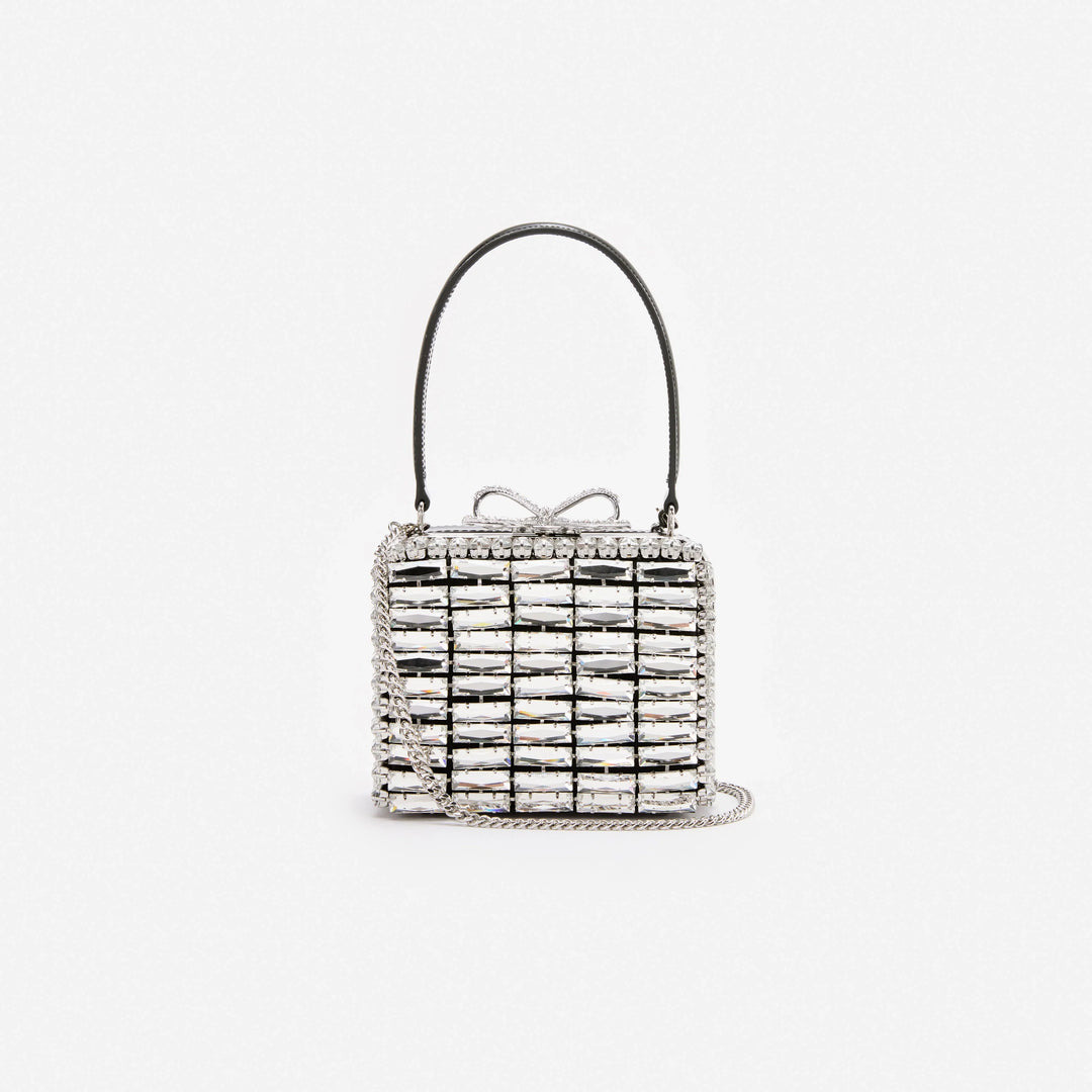 Silver Crystal Micro Bag - 4