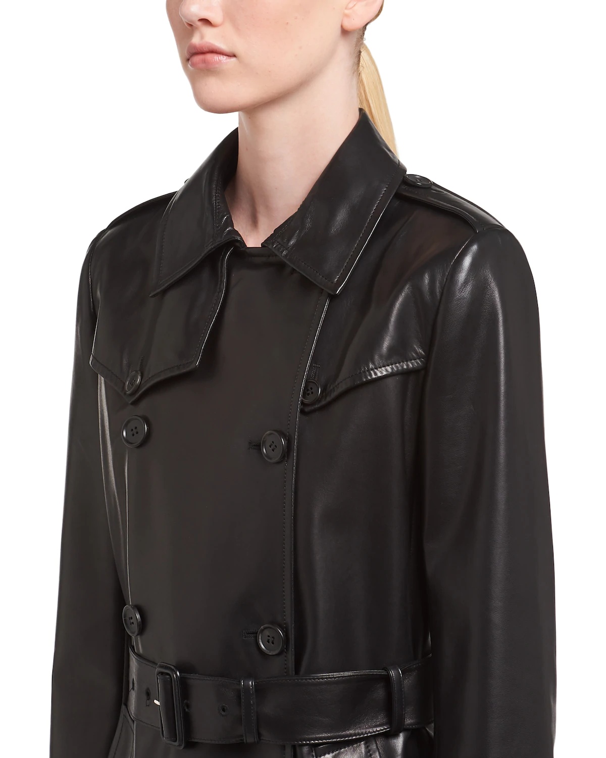 Nappa leather coat - 5