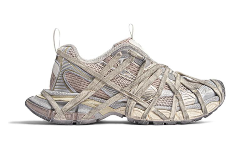 Balenciaga 3XL Extreme Lace sneakers 'Light Beige Mesh and Polyurethane' 778698W3XLL9191 - 2