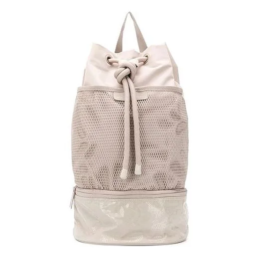 (WMNS) adidas by Stella McCartney Drawstring Backpack 'Beige' FP8837 - 1