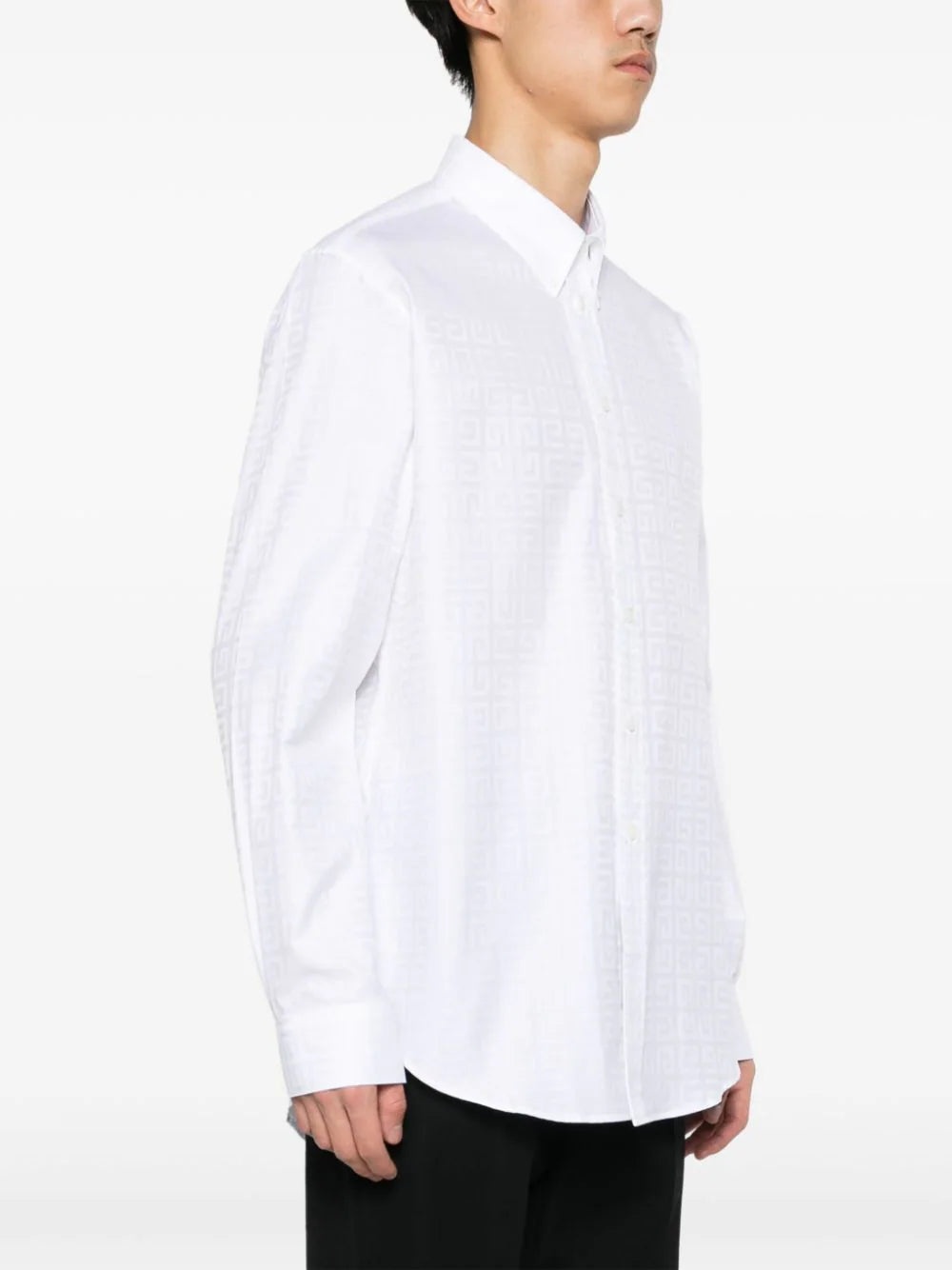 4G-MOTIF COTTON SHIRT - 2