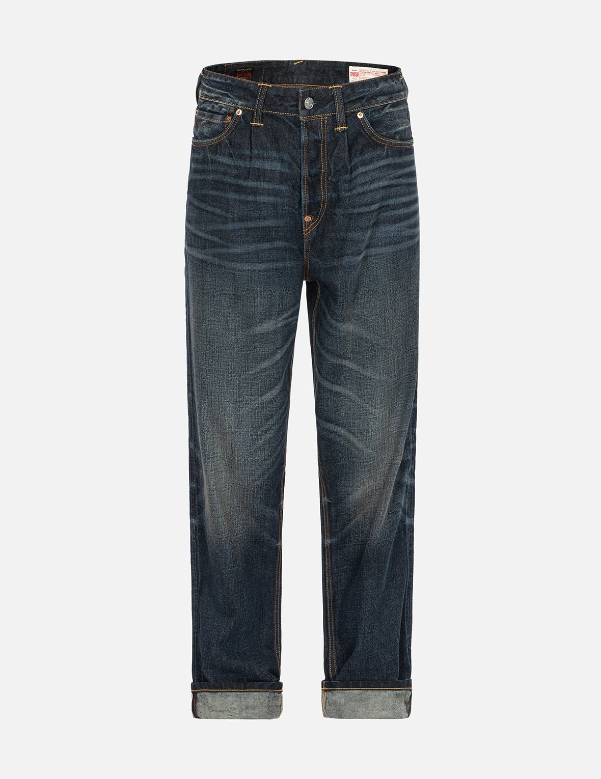 Inari Mask Print Relax Fit Denim Jeans - 2
