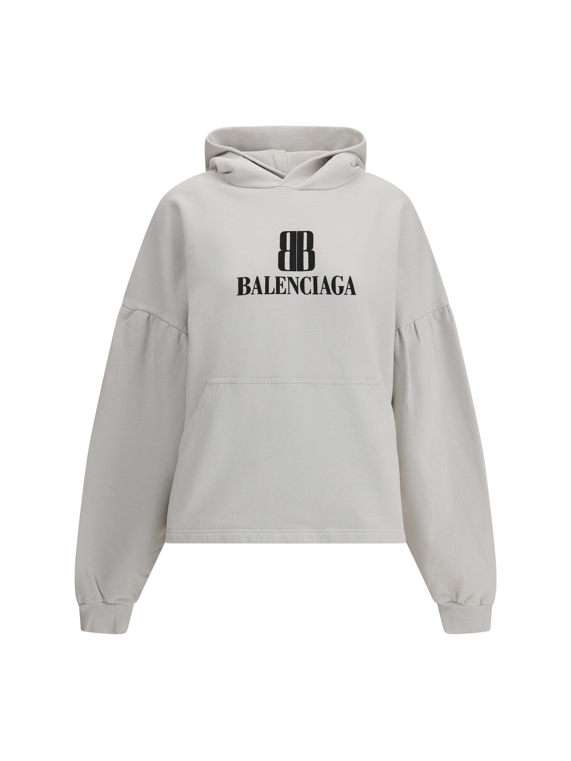 Balenciaga Women Bb Logo Hoodie - 1