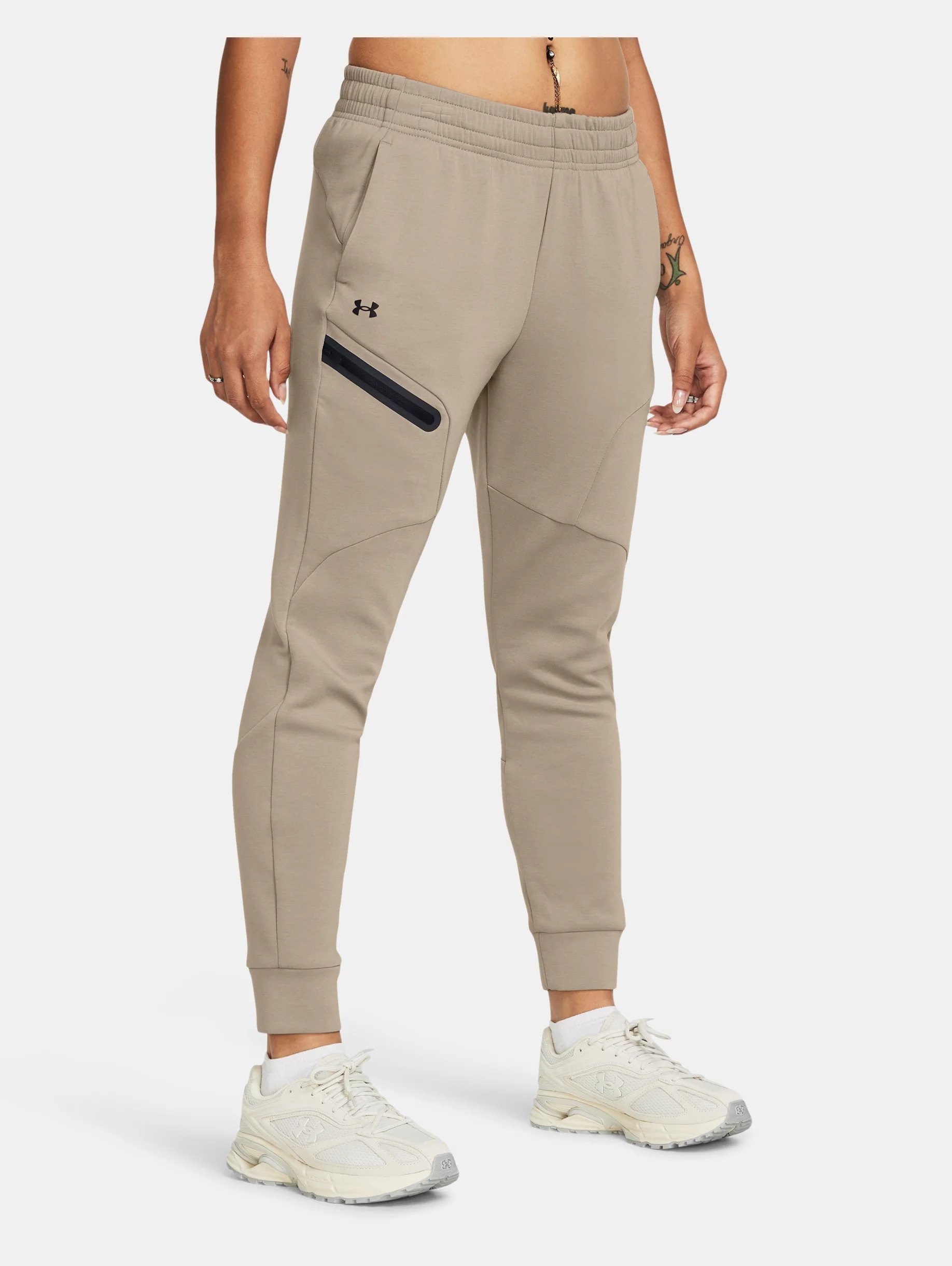 Women's UA Unstoppable Fleece Joggers - 2