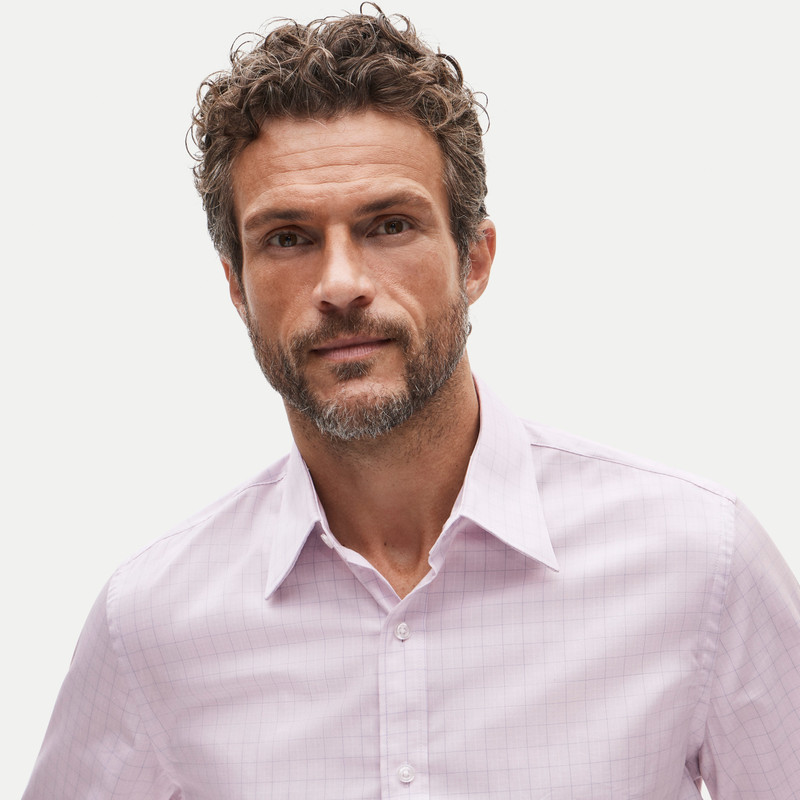 Ludlow Premium cotton dress shirt with point collar 3