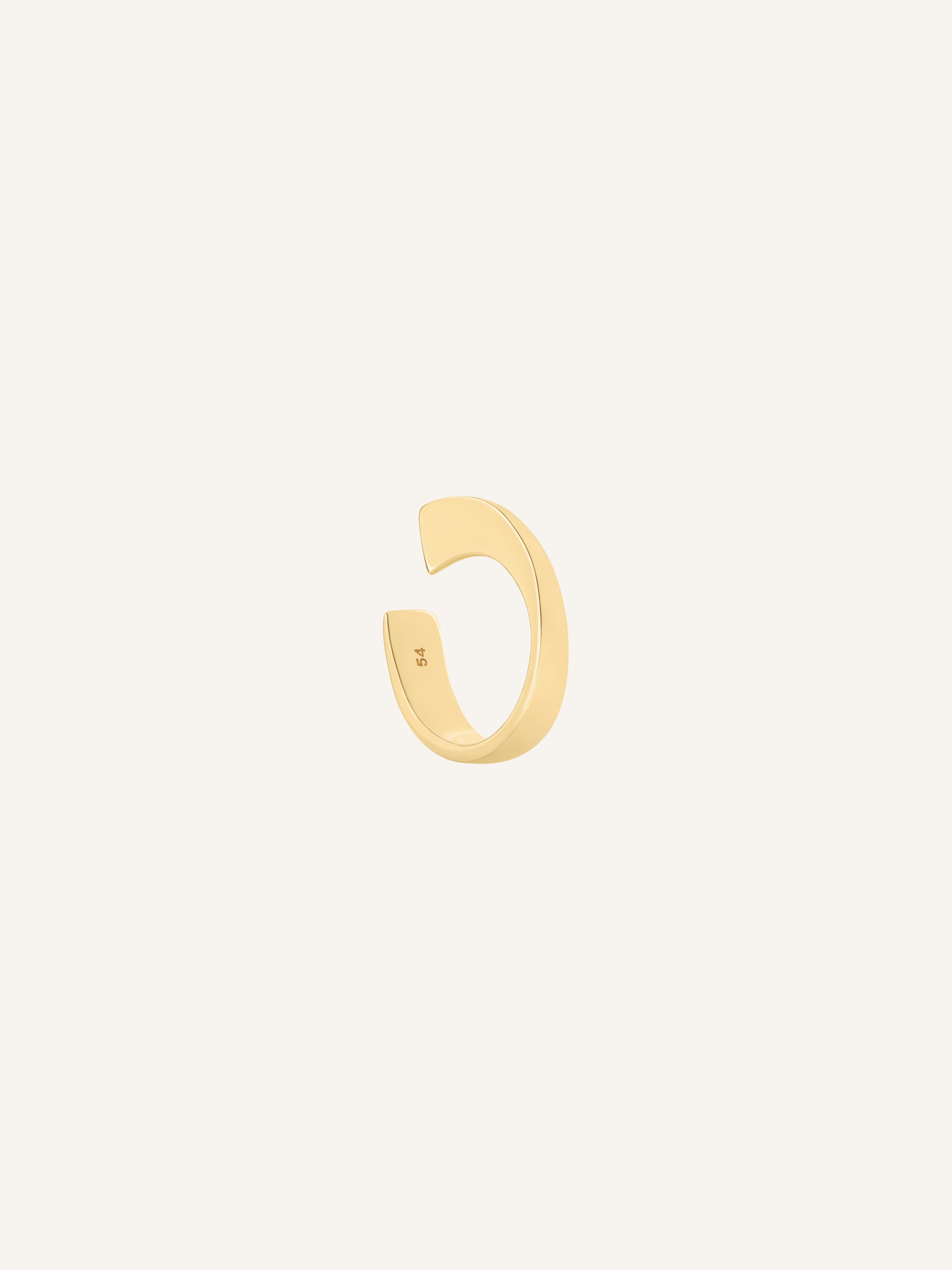 SMALL ONE METAL RING - 2