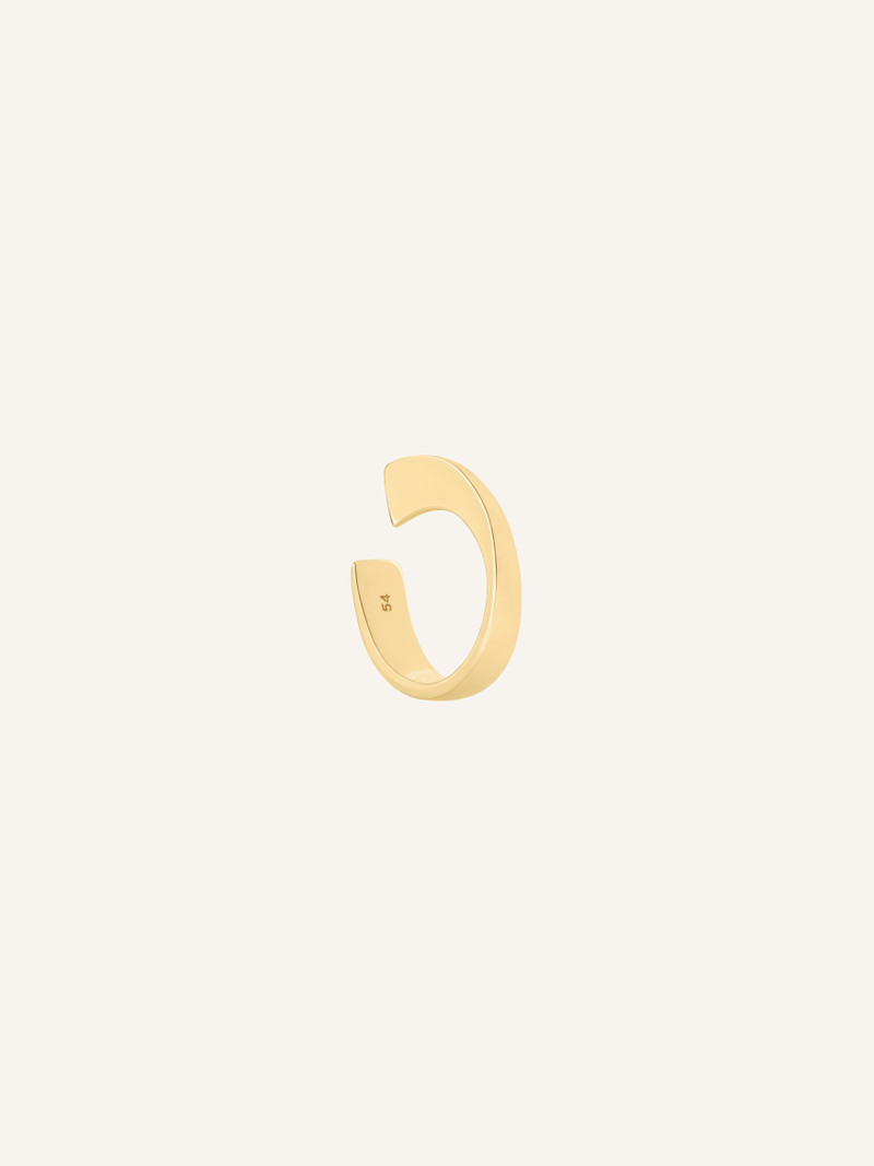 courrèges SMALL ONE METAL RING outlook