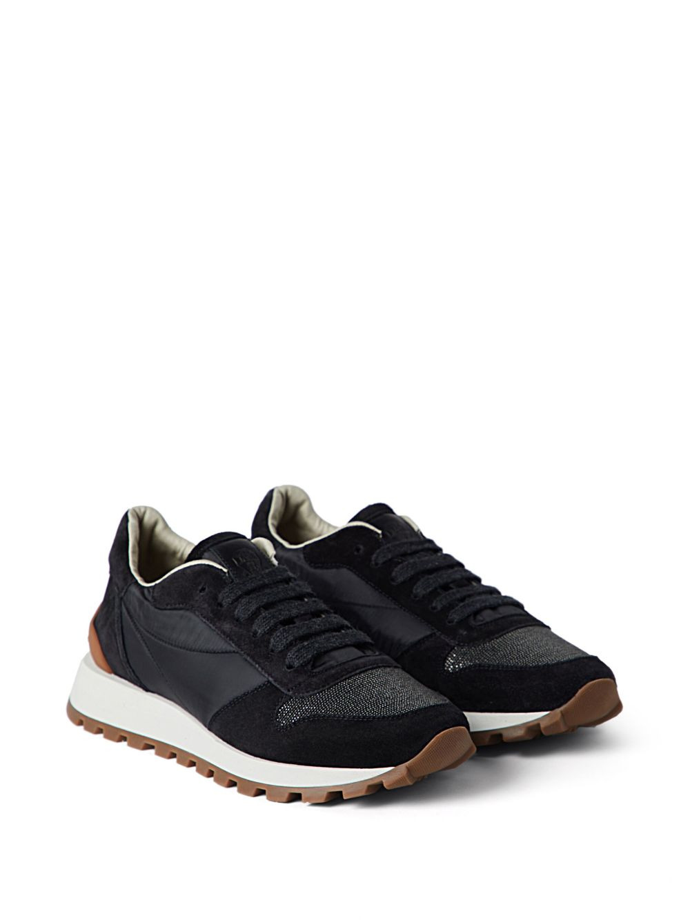logo low-top sneakers - 2