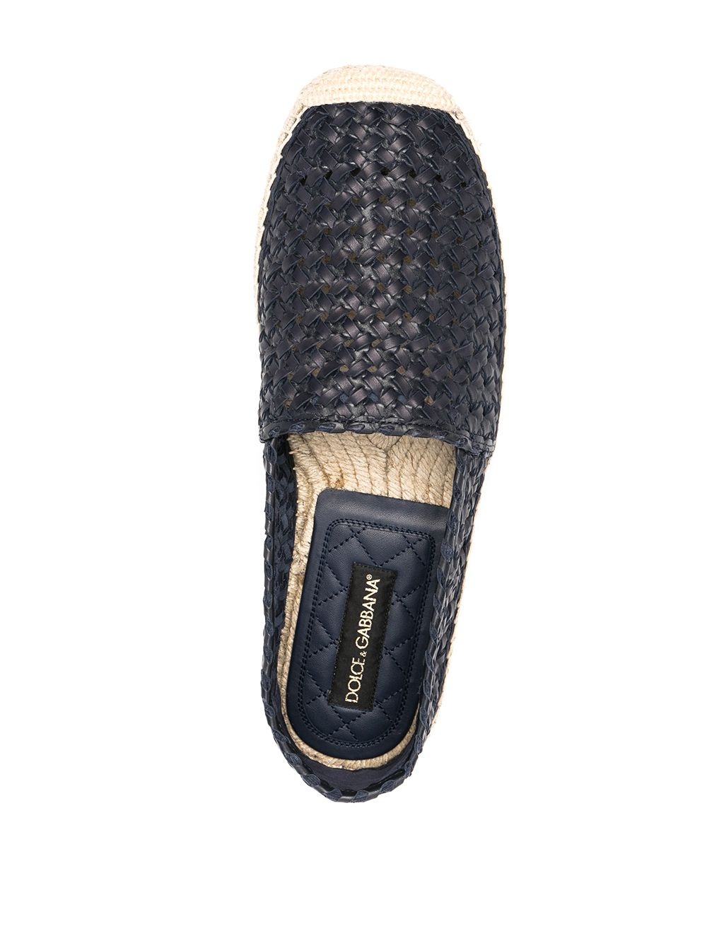 woven espadrille shoes - 4