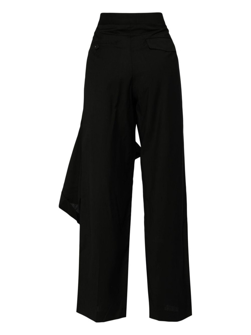 UNDERCOVER panel detailing trouser outlook