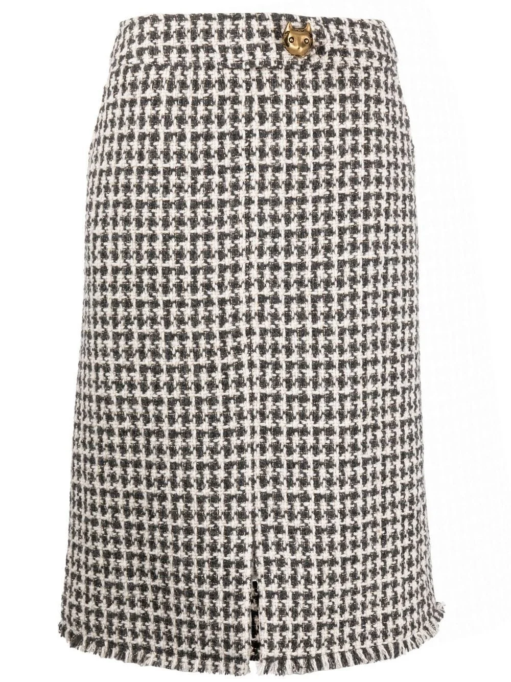 tweed pencil skirt - 1