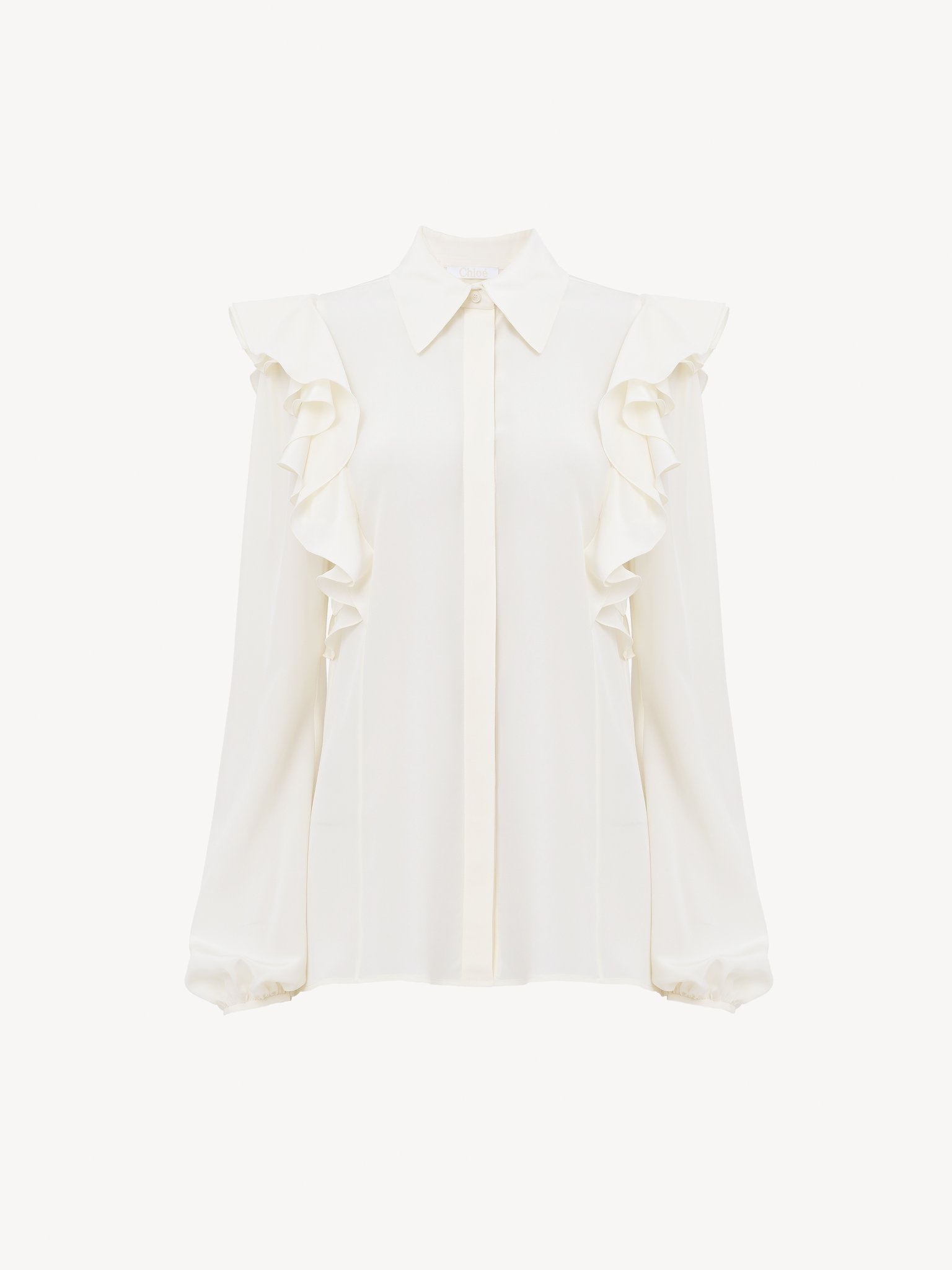 RUFFLED BLOUSE - 3