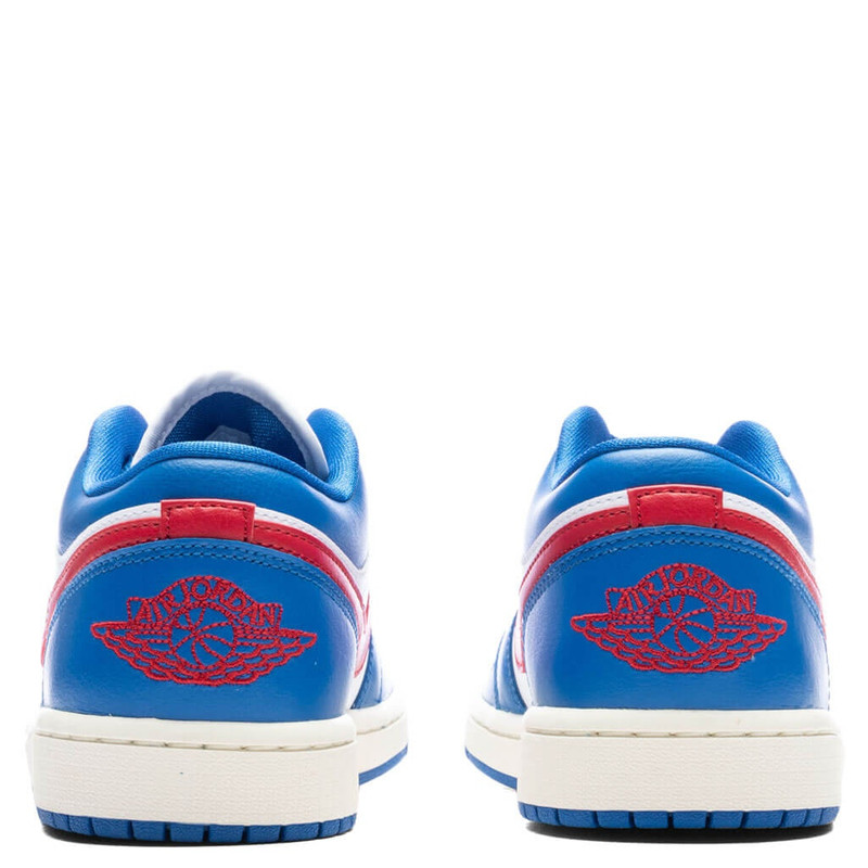 Jordan AIR JORDAN 1 LOW WOMEN'S - SPORT BLUE/GYM RED/WHITE outlook
