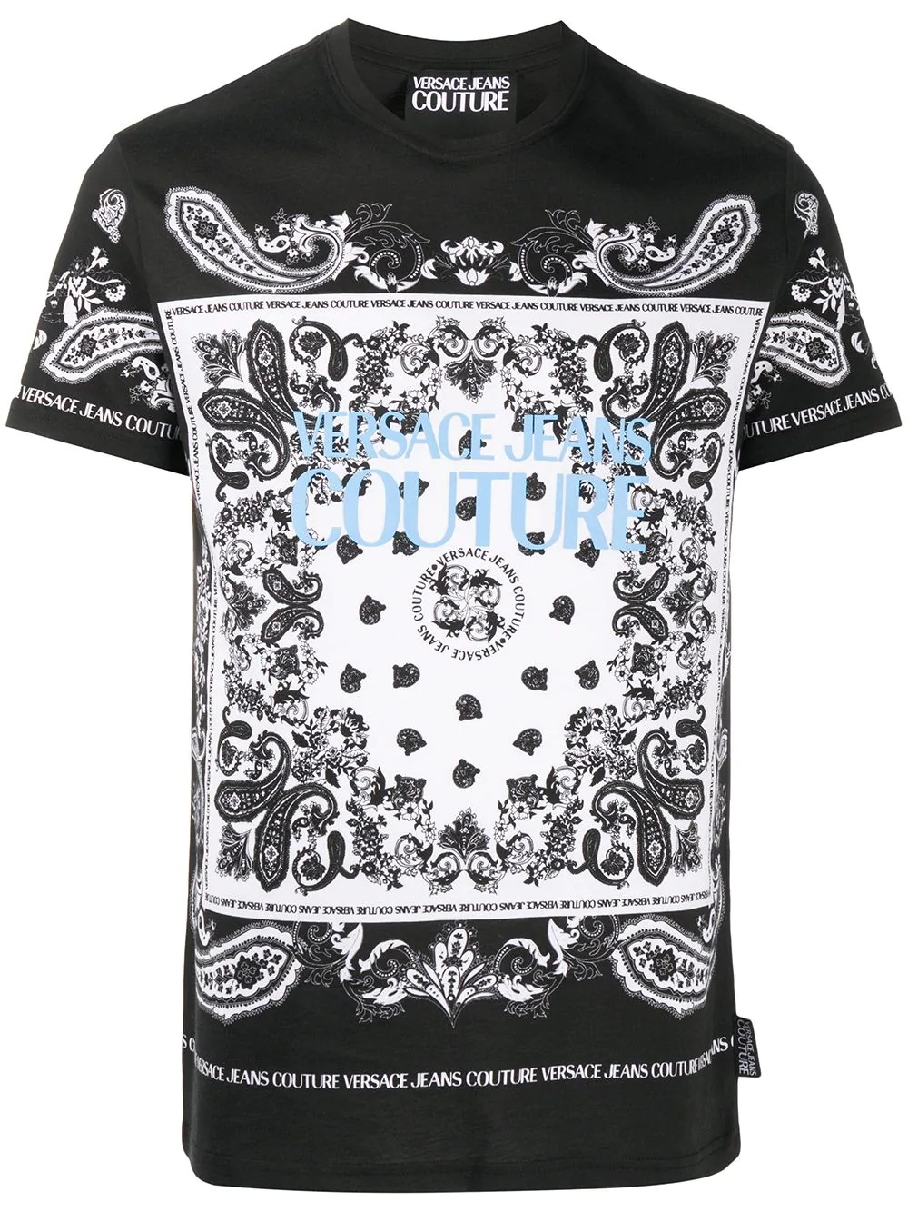 printed cotton T-shirt - 1