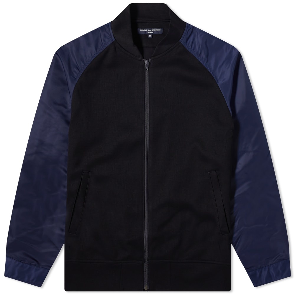 Comme Des Garcons Homme Nylon Sleeve Bomber Jacket - 1