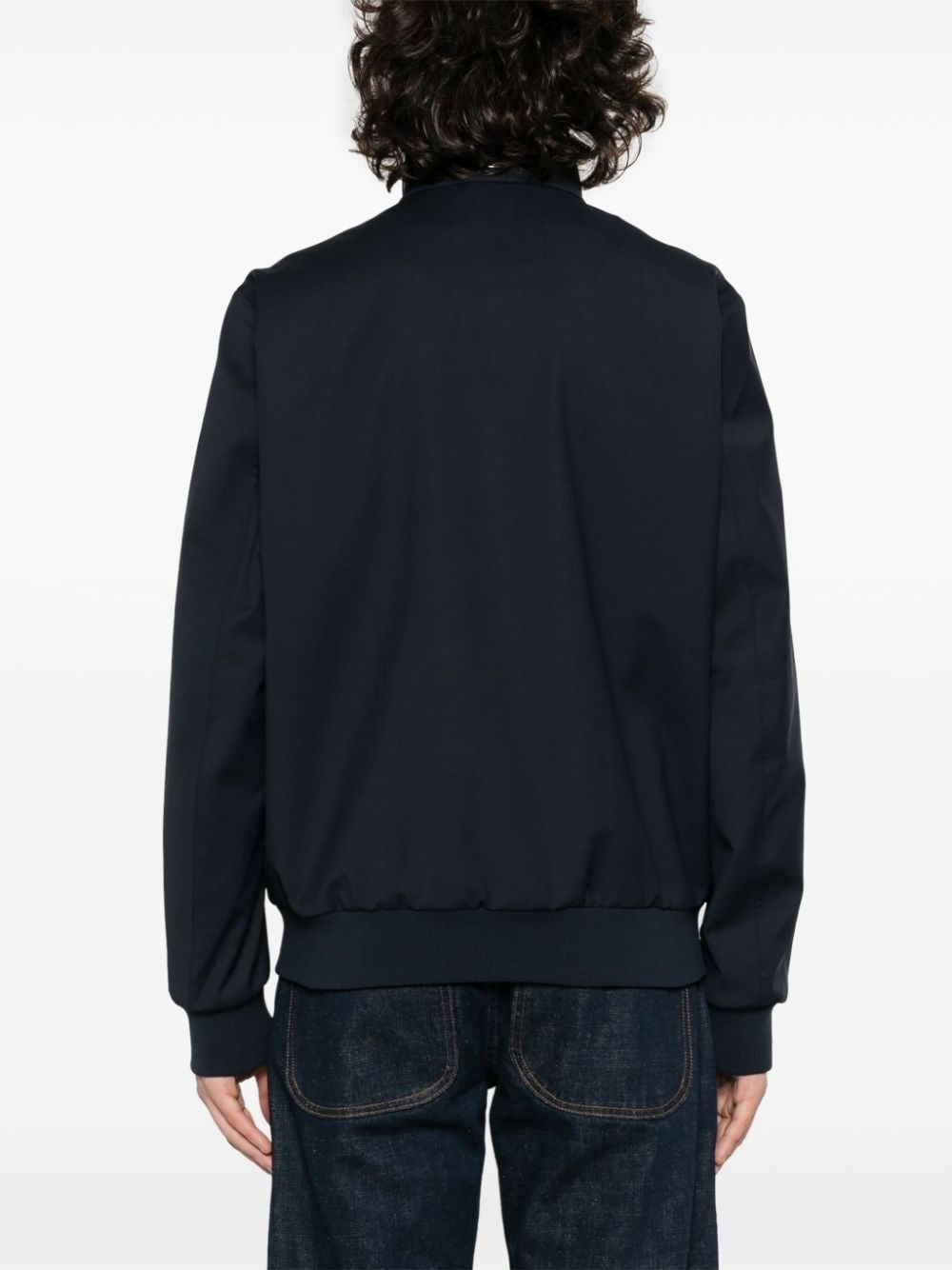 patch-pocket virgin wool jacket - 7