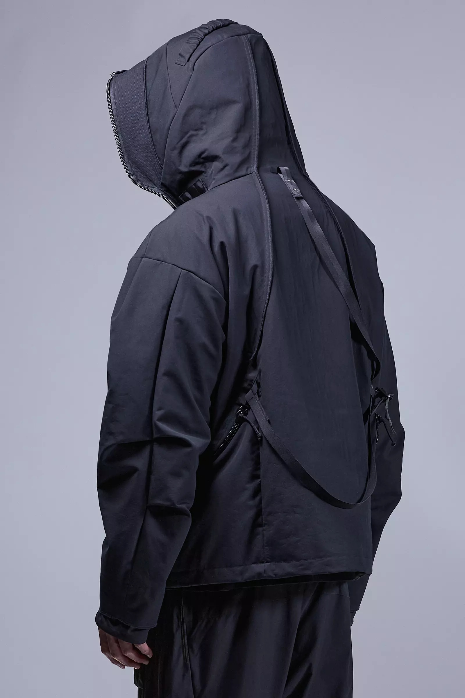 J113-SD Stotz® EtaProof™ Double Layer Weave Jacket Black - 7