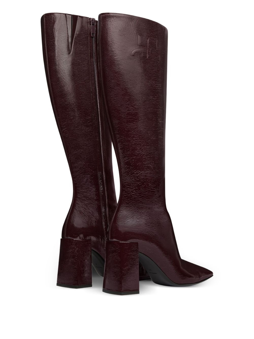 70mm Heritage block-heel knee-high boots - 3
