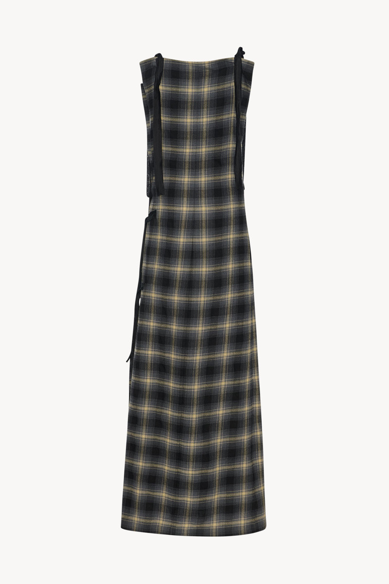 The Row Dom Dress in Virgin Wool outlook