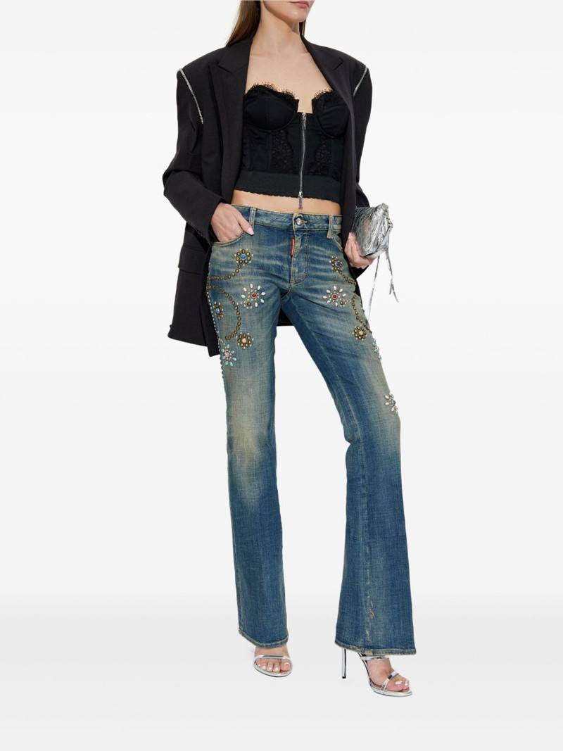 DSQUARED2 embellished jeans outlook