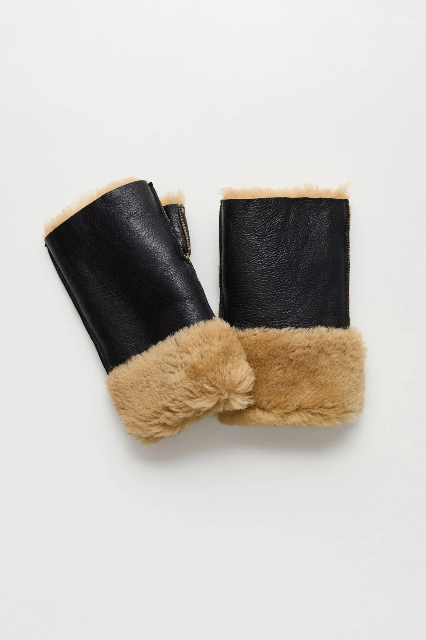 Blizzard Glove Natural Aviator Shearling - 1