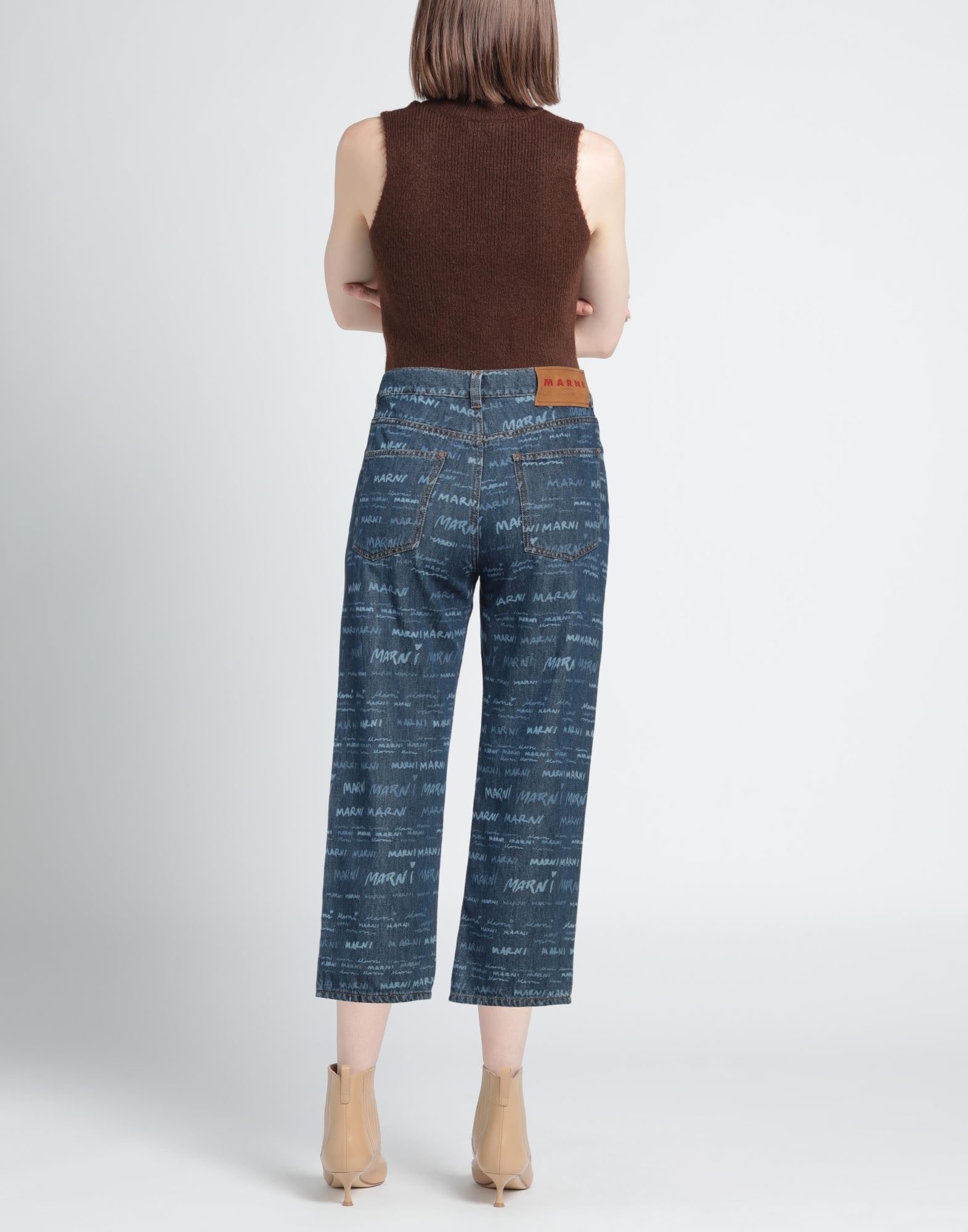 Blue Women's Denim Pants - 3