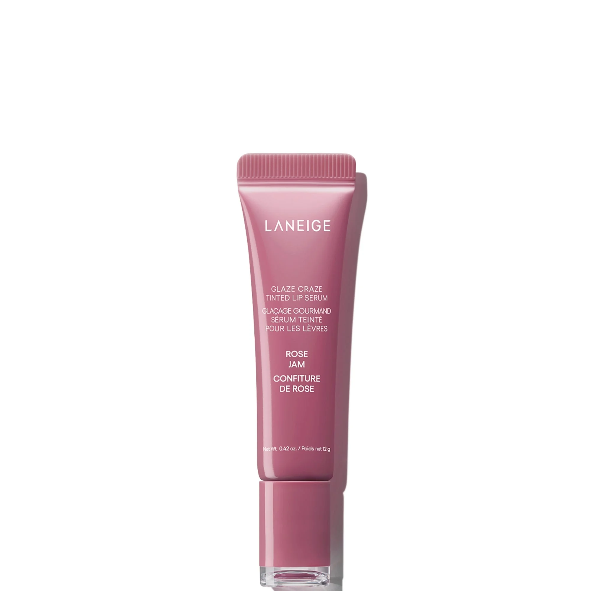 LANEIGE Glaze Craze Tinted Lip Serum - Rose Jam 12g - 1