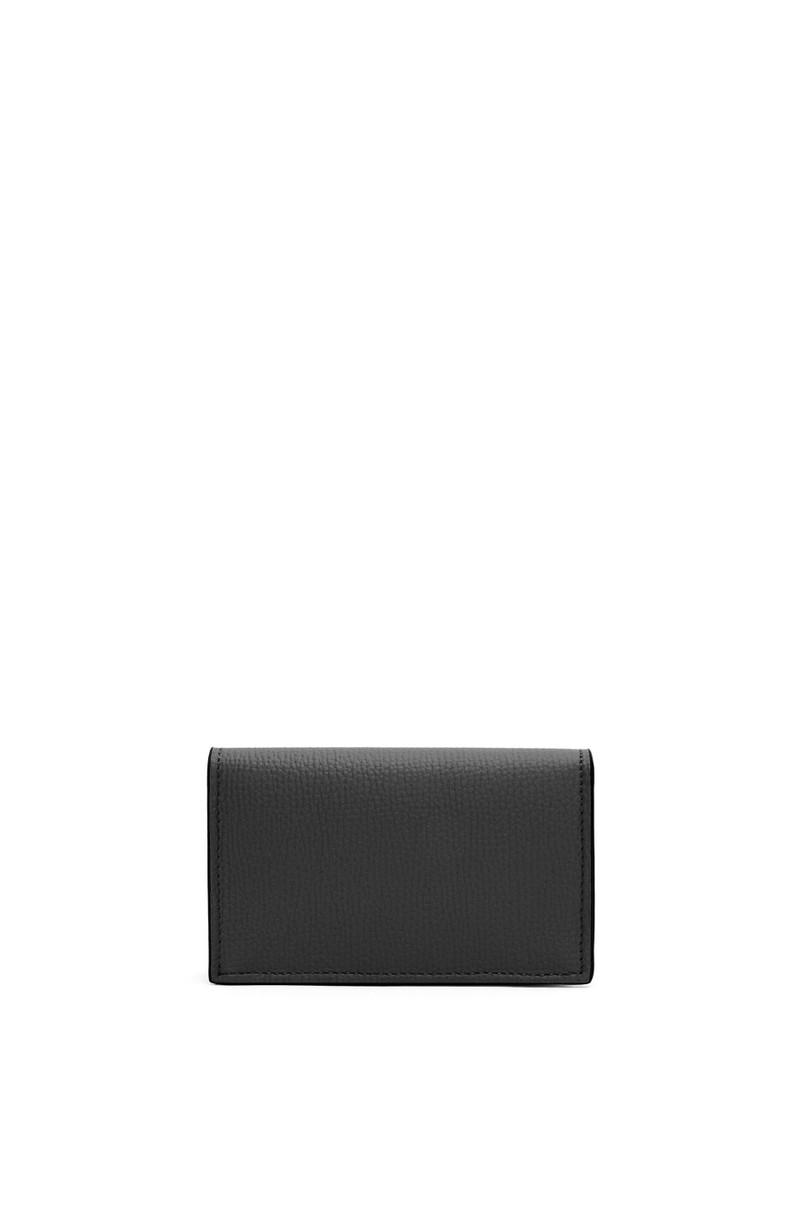 Anagram business cardholder in pebble grain calfskin 4