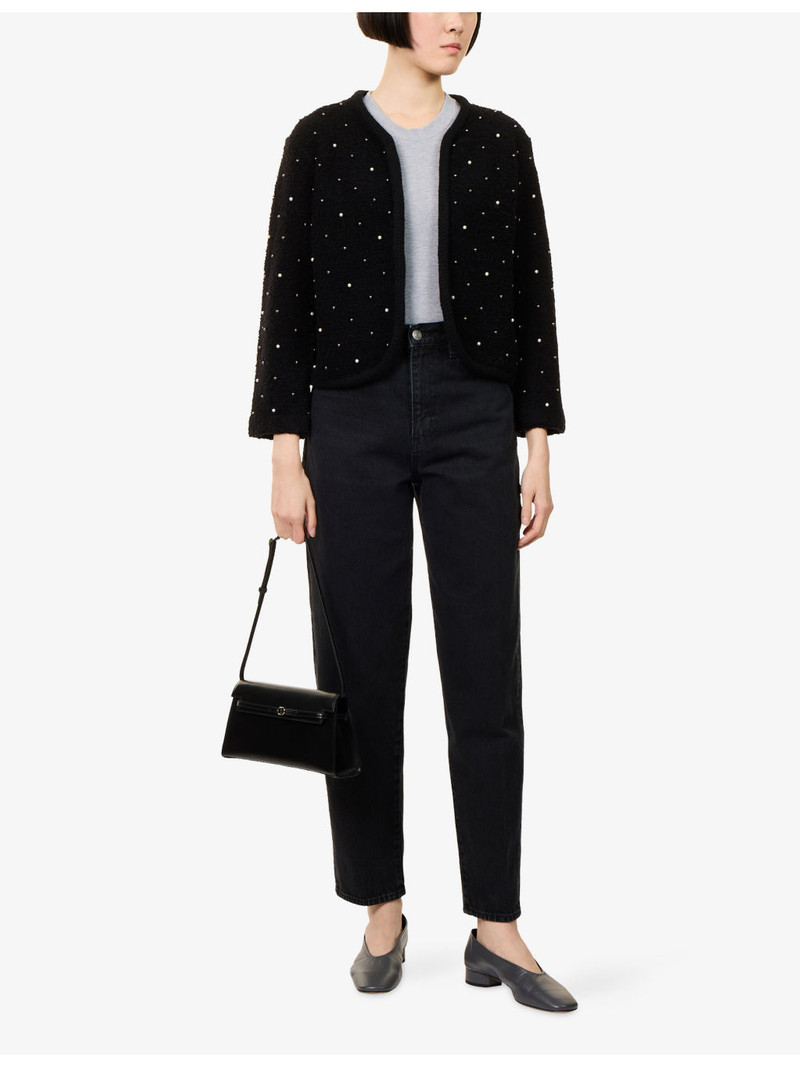 FRAME The Neat Tapered-Leg Denim Jeans outlook