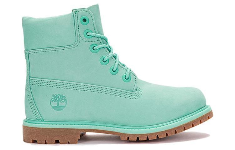 (WMNS) Timberland 50th Anniversary Edition Premium 6 Inch Waterproof Boot 'Light Green Nubuck' A412B - 2