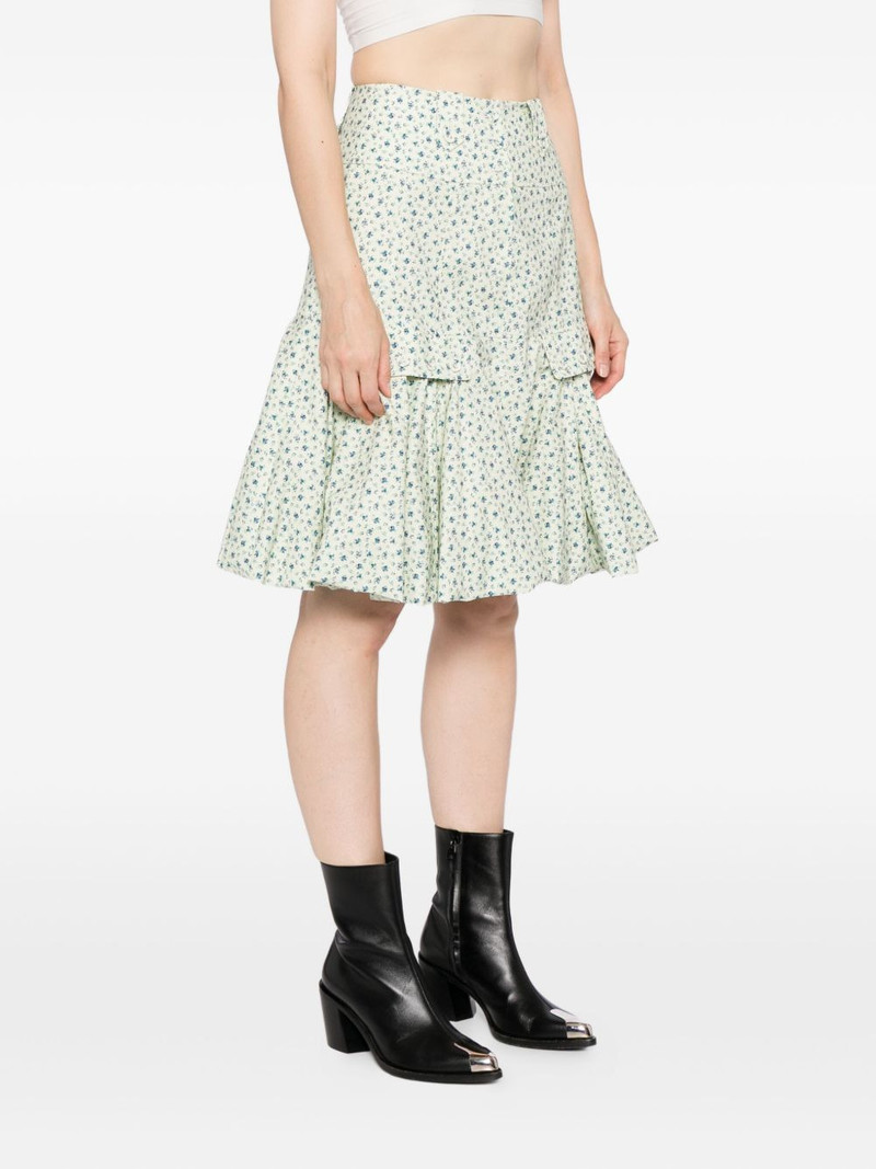 floral-print midi skirt 3