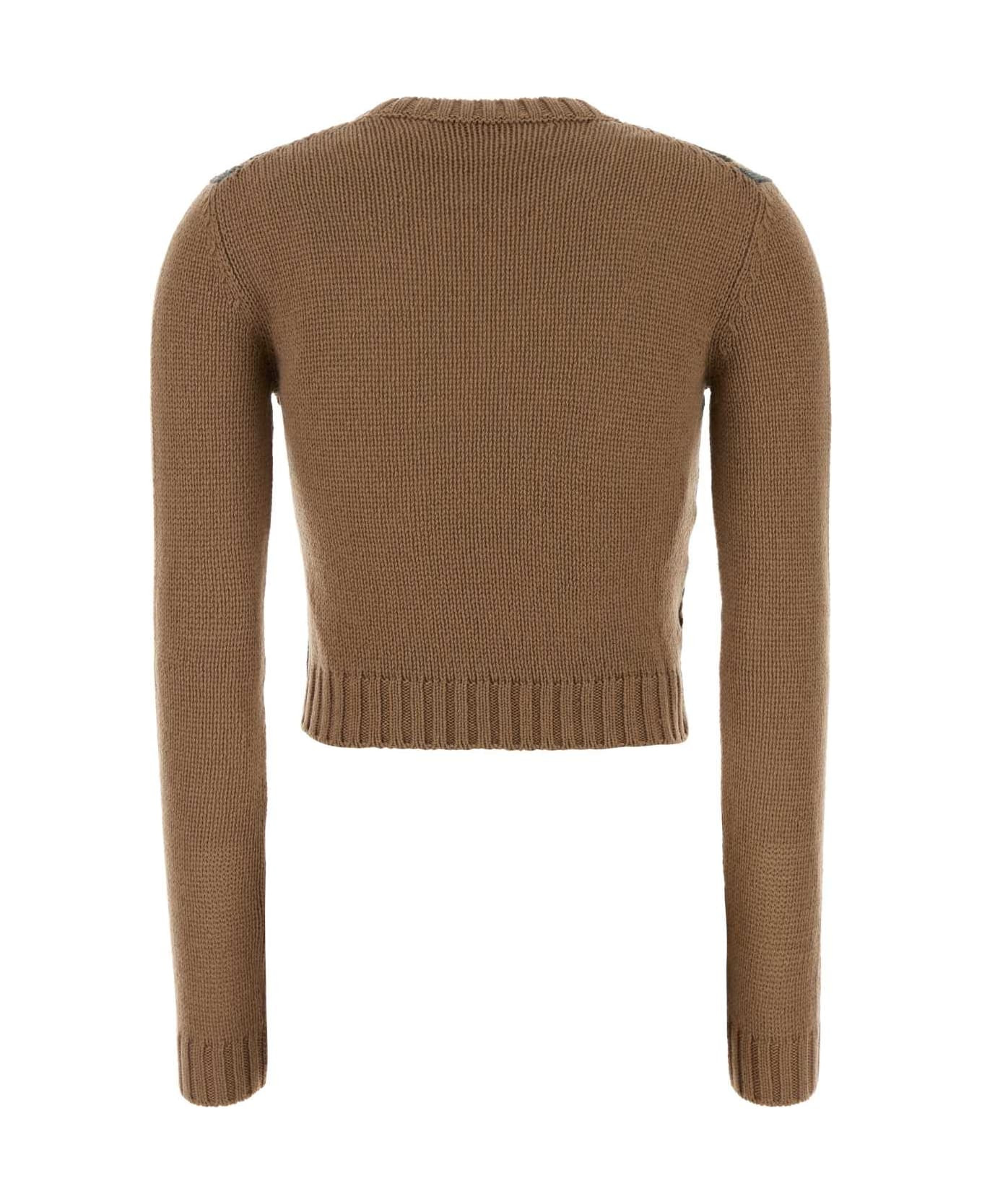 Camel Cashmere Sweater - 2