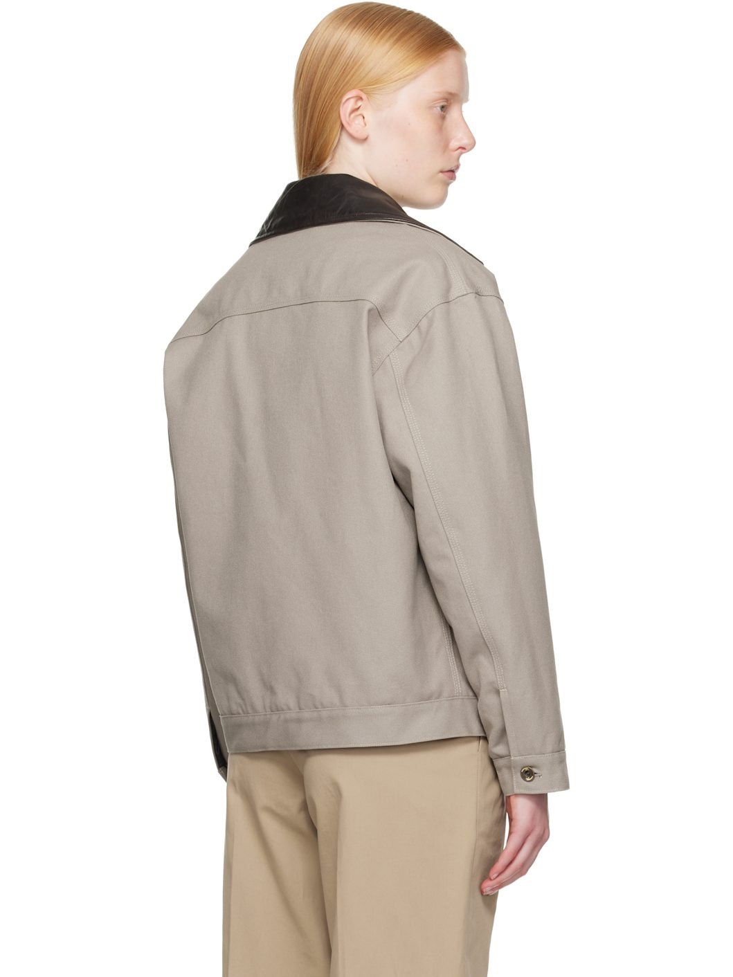 Gray Work Jacket - 3