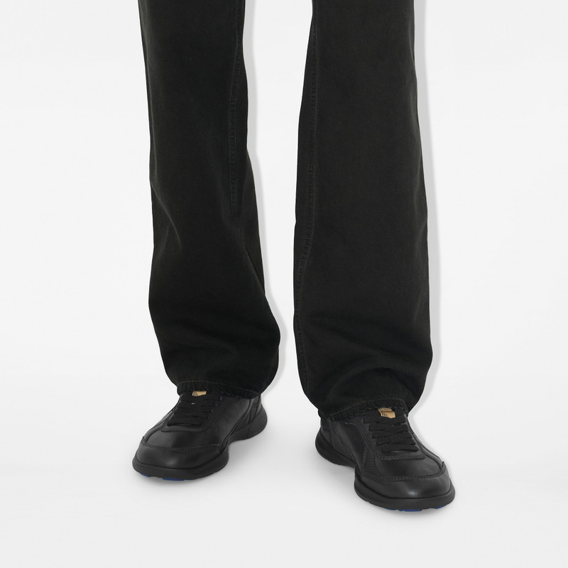 Burberry Leather Matrix Sneakers outlook